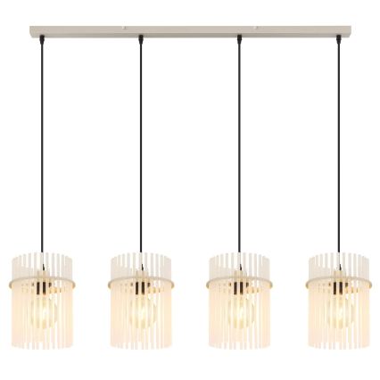 Globo - Lampadario a sospensione con cavo 4xE27/60W/230V