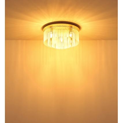 Globo - Plafoniera 5xE27/60W/230V Ø 50 cm