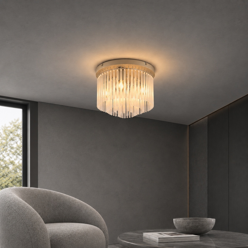 Globo - Plafoniera da soffitto 5xE14/40W/230V Ø 32 cm