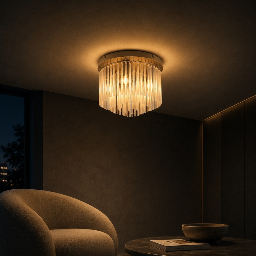 Globo - Plafoniera da soffitto 5xE14/40W/230V Ø 32 cm