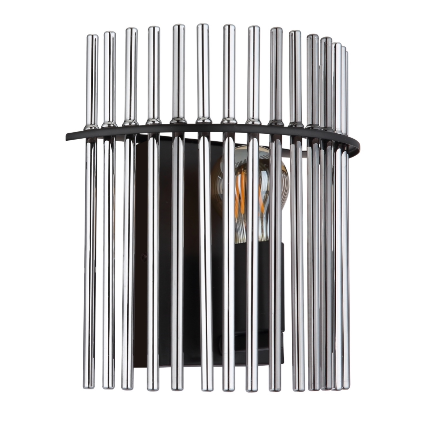 Globo - Applique 1xE27/60W/230V nero