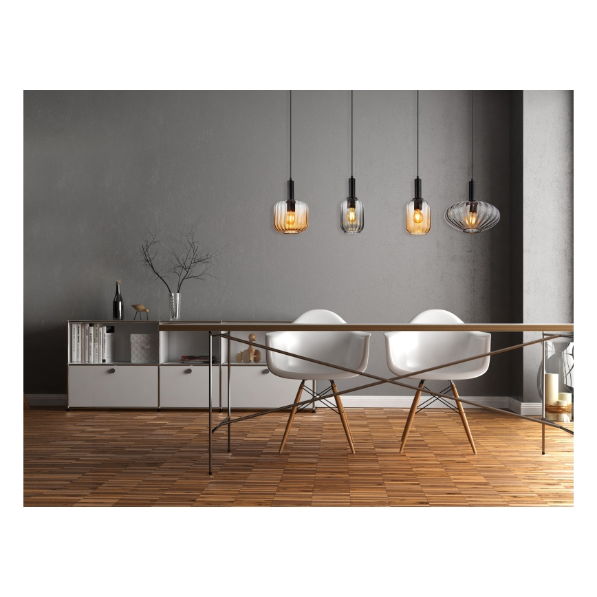 Globo - Lampadario a sospensione con cavo 4xE27/60W/230V