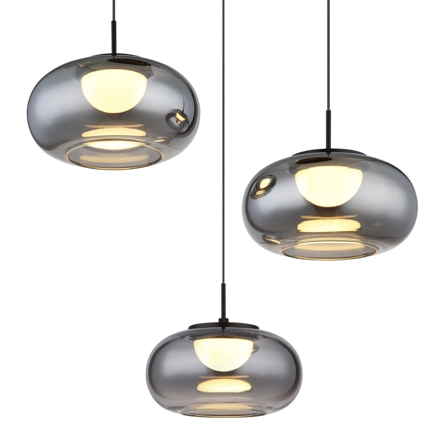Globo - Lampadario LED a sospensione con filo 3xLED/6W/230V