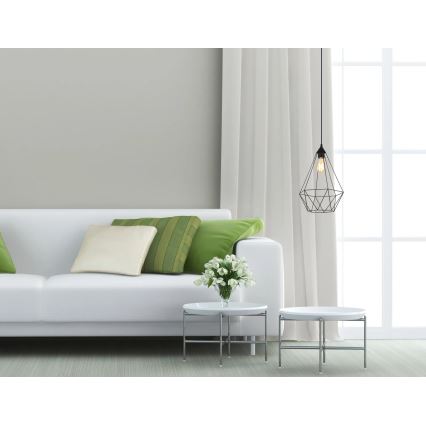 Globo - Lampadario a sospensione con filo 1xE27/60W/230V diametro 30 cm