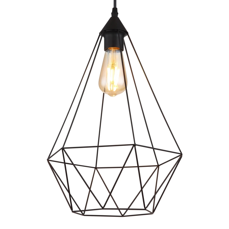 Globo - Lampadario a sospensione con filo 1xE27/60W/230V diametro 30 cm