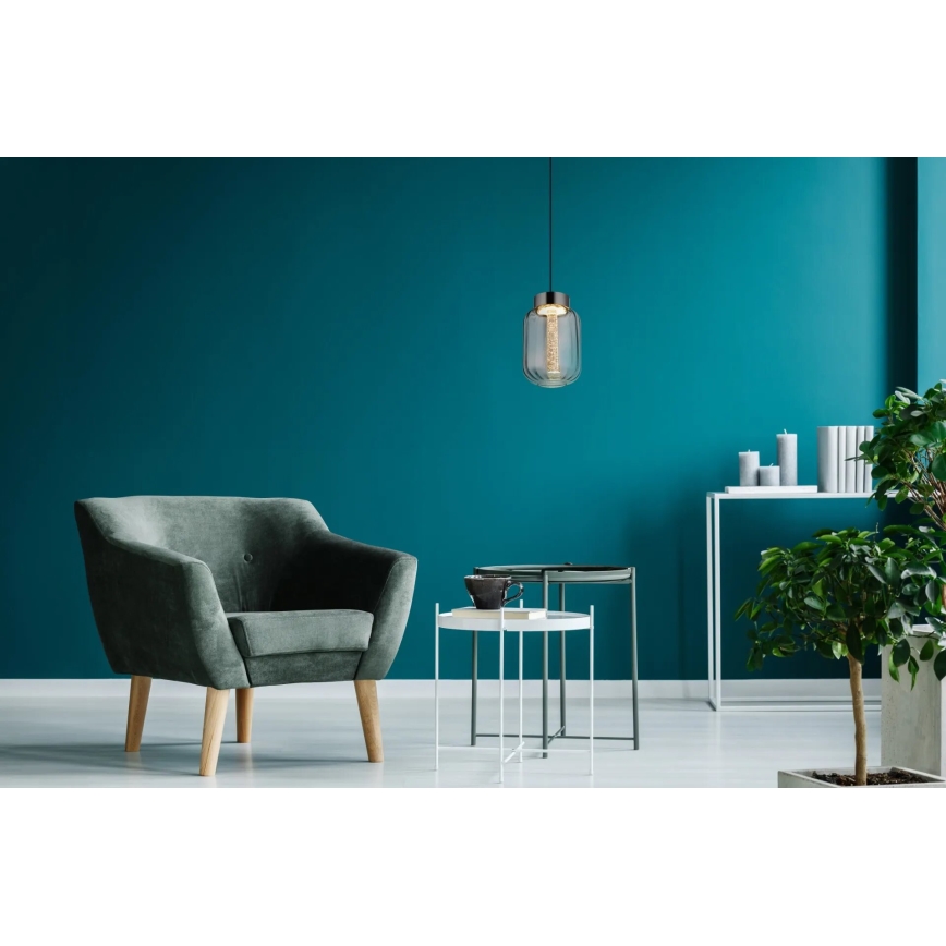 Globo - Lampadario LED a sospensione con filo LED/8W/230V