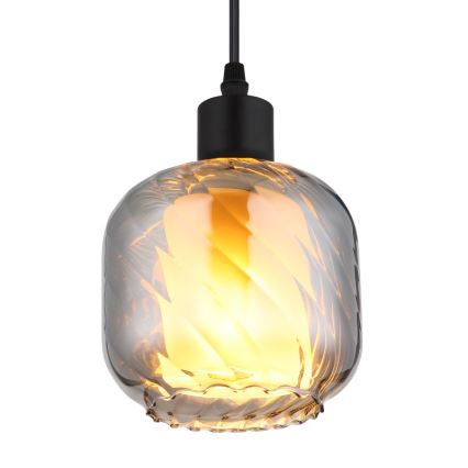 Globo - Lampadario a sospensione con filo 1xE27/25W/230V diametro 14 cm