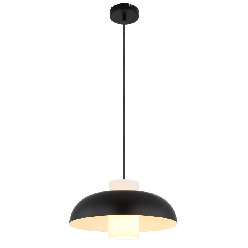 Globo - Lampadario sospeso con cavo 1xE27/60W/230V nero