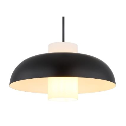 Globo - Lampadario sospeso con cavo 1xE27/60W/230V nero