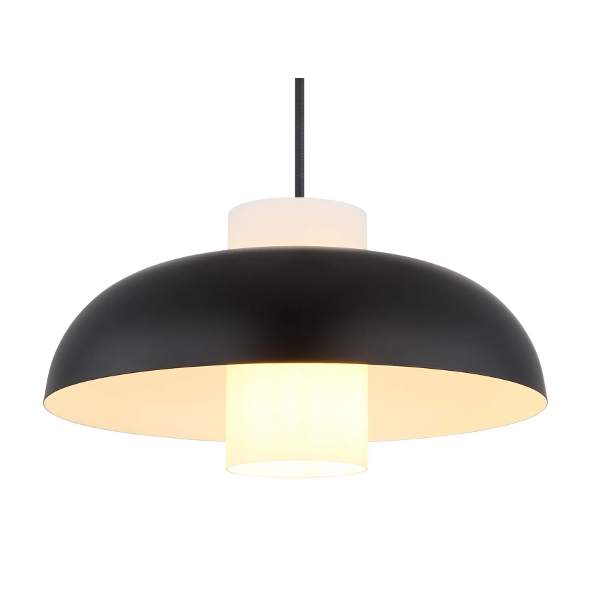 Globo - Lampadario sospeso con cavo 1xE27/60W/230V nero