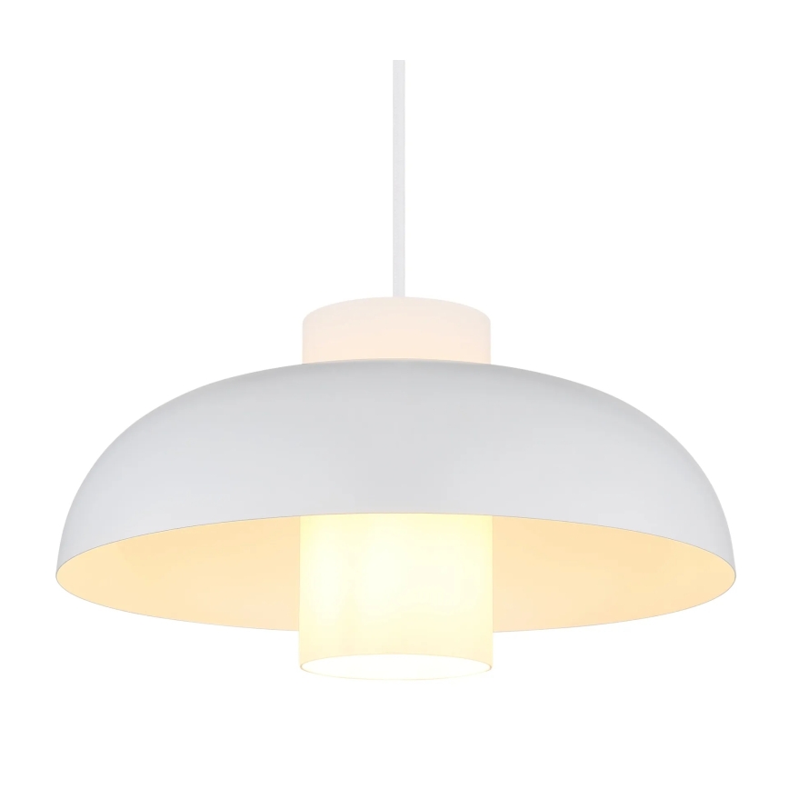 Globo - Lampadario a sospensione con cavo 1xE27/60W/230V bianco