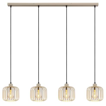 Globo - Lampadario a cavo 4xE27/40W/230V