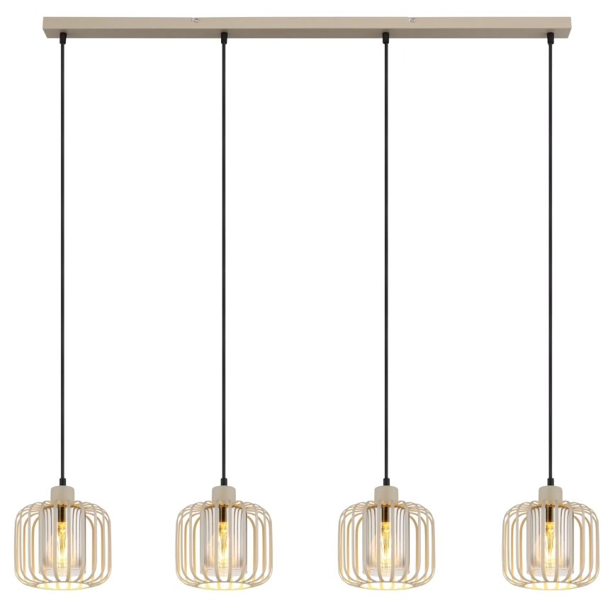 Globo - Lampadario a cavo 4xE27/40W/230V