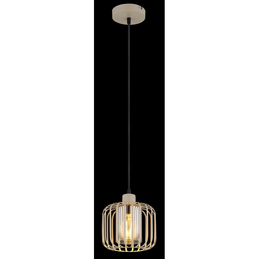 Globo - Lampada a sospensione con cavo 1xE27/40W/230V Ø 18 cm