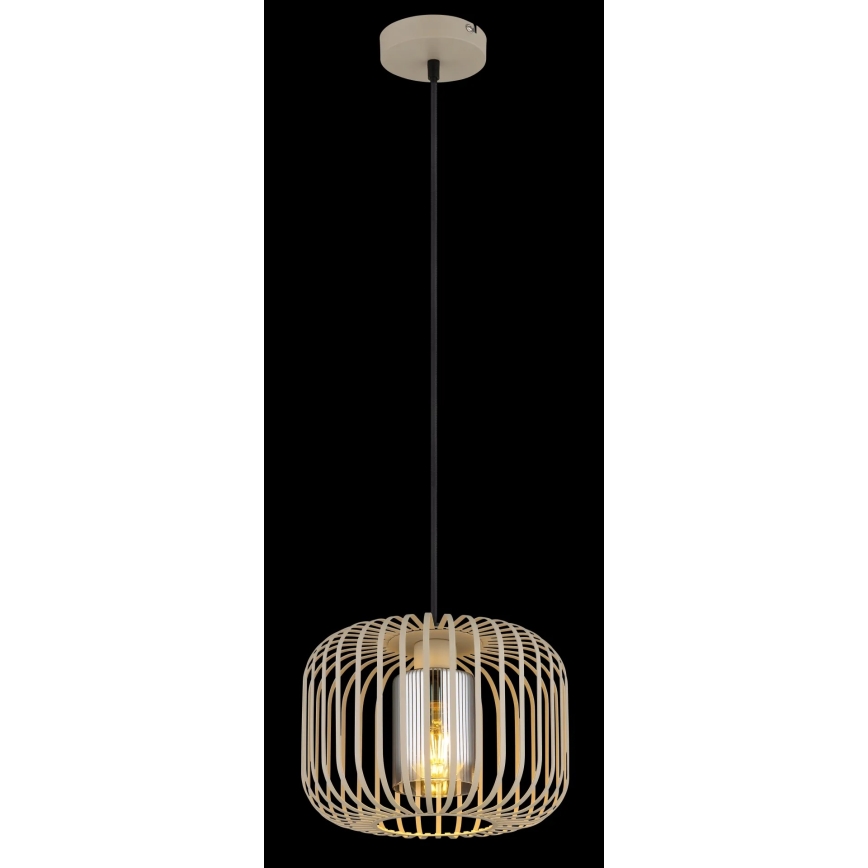 Globo - Lampada a sospensione con cavo 1xE27/40W/230V Ø 28 cm