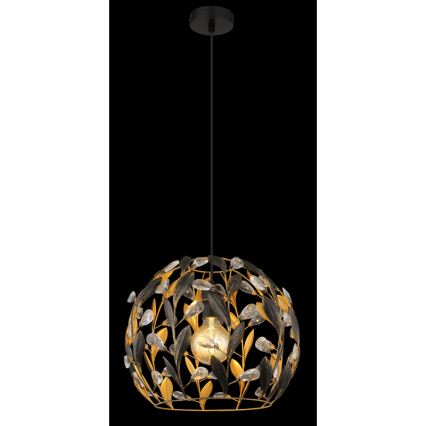 Globo - Lampadario a sospensione con filo 1xE27/40W/230V diametro 40 cm