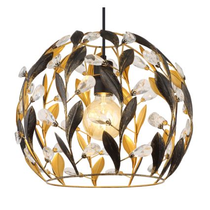 Globo - Lampadario a sospensione con filo 1xE27/40W/230V diametro 40 cm