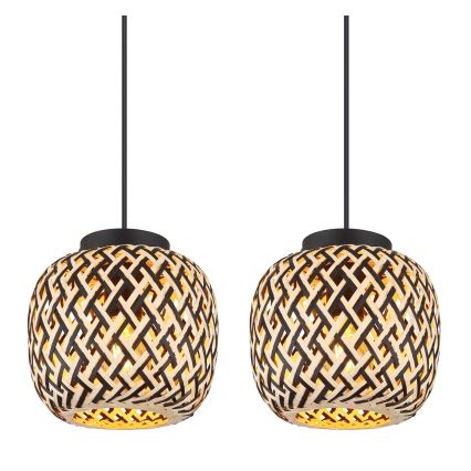 Globo 15766-4H - Lampadario a sospensione con filo COLLY 4xE27/15W/230V