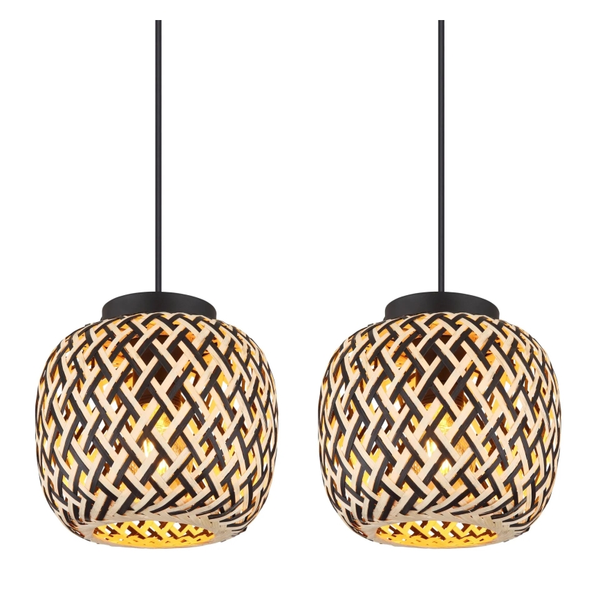 Globo 15766-4H - Lampadario a sospensione con filo COLLY 4xE27/15W/230V