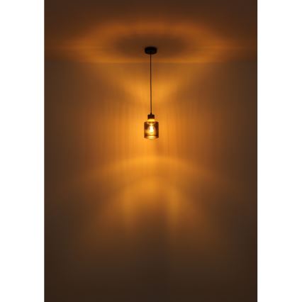 Globo - Lampada a sospensione con cavo 1xE27/25W/230V, Ø 12 cm