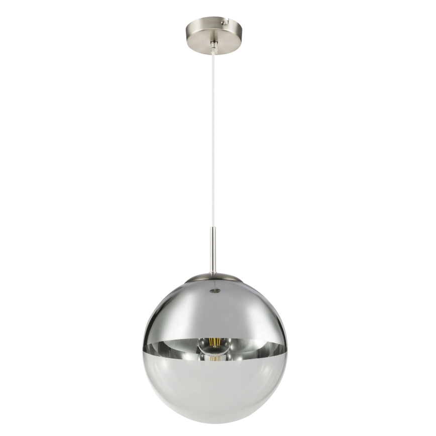 Globo - Lampadario a sospensione con filo 1xE27/40W/230V diametro 25 cm