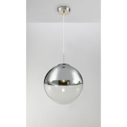Globo - Lampadario a sospensione con filo 1xE27/40W/230V