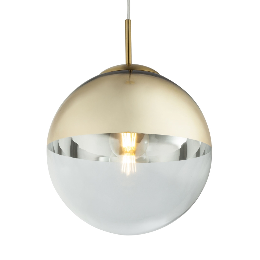 Globo - Lampadario a sospensione con filo 1xE27/40W/230V diametro 25 cm