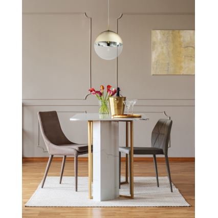 Globo - Lampadario a sospensione con filo 1xE27/40W/230V diametro 33 cm