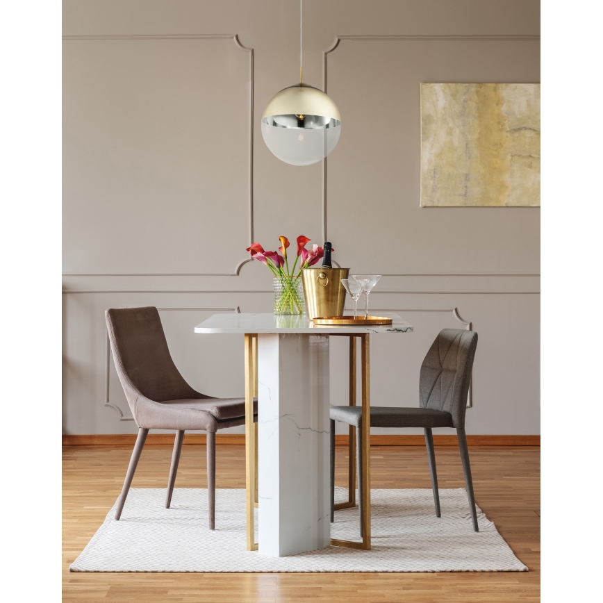 Globo - Lampadario a sospensione con filo 1xE27/40W/230V diametro 33 cm