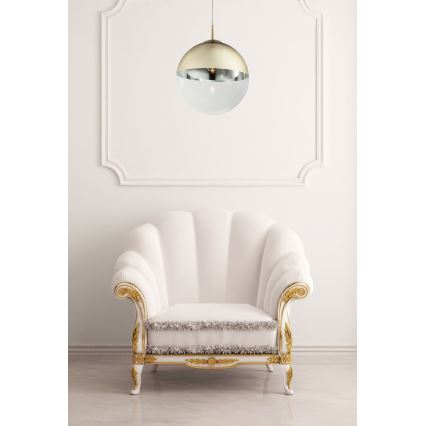Globo - Lampadario a sospensione con filo 1xE27/40W/230V diametro 33 cm