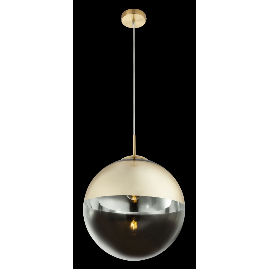 Globo - Lampadario a sospensione con filo 1xE27/40W/230V diametro 33 cm