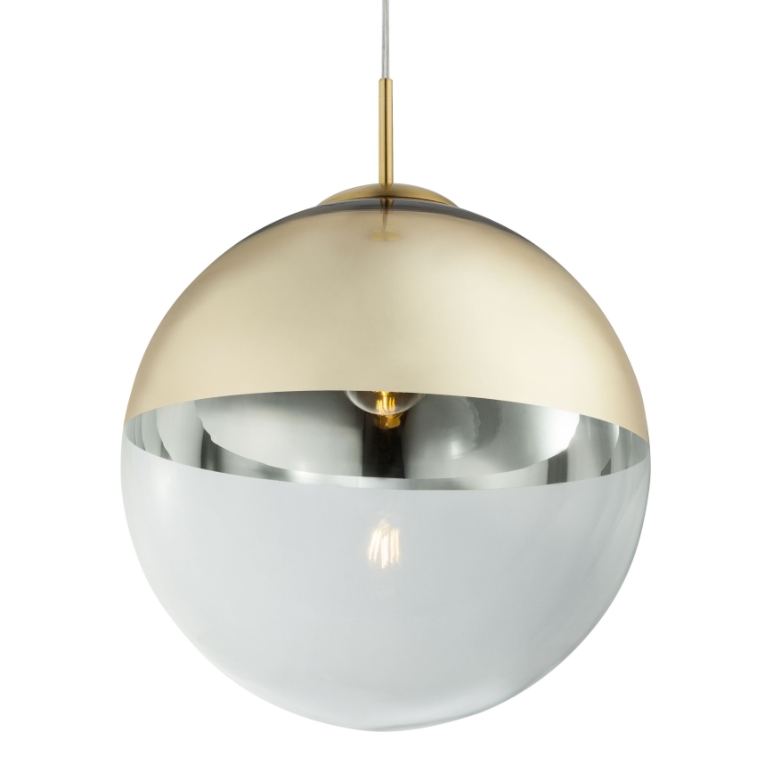 Globo - Lampadario a sospensione con filo 1xE27/40W/230V diametro 33 cm