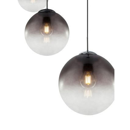 Globo - Lampadario a sospensione con filo 5xE27/40W/230V diametro 65 cm