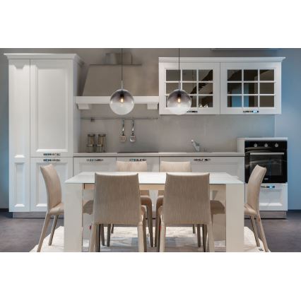 Globo - Lampadario a sospensione con filo 1xE27/40W/230V diametro 20 cm