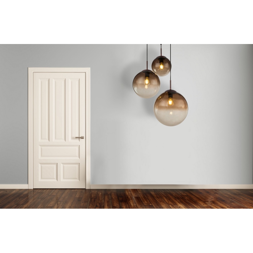Globo - Lampadario a sospensione con filo 3xE27/40W/230V diametro 51 cm