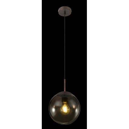 Globo - Lampadario a sospensione con filo 1xE27/40W/230V diametro 20 cm