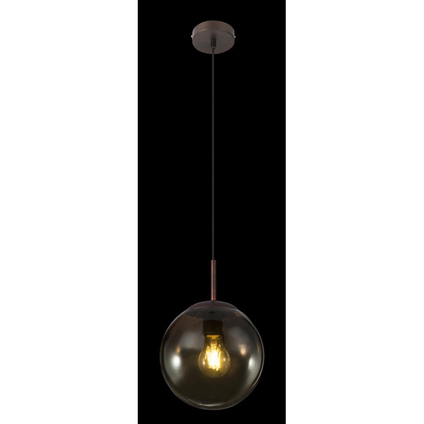 Globo - Lampadario a sospensione con filo 1xE27/40W/230V diametro 20 cm
