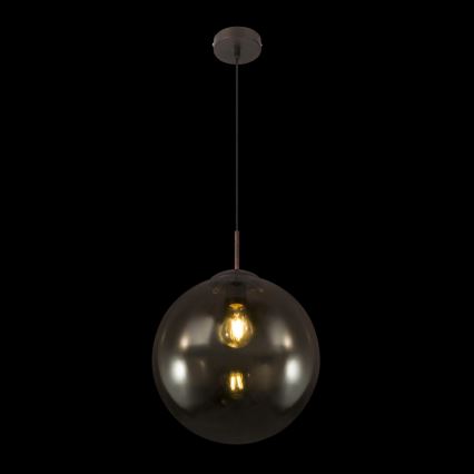 Globo - Lampadario a sospensione con filo 1xE27/40W/230V diametro 30 cm