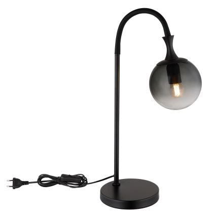 Globo - Lampada da tavolo 1xE27/10W/230V nero
