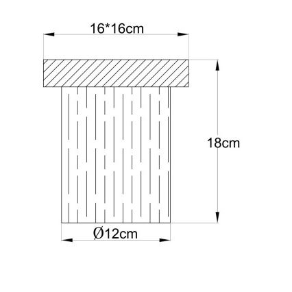 Globo - Plafoniera 1xE27/40W/230V