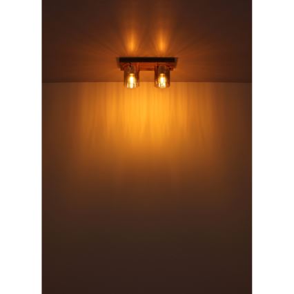 Globo - Plafoniera da soffitto 2xE27/40W/230V 16x41 cm