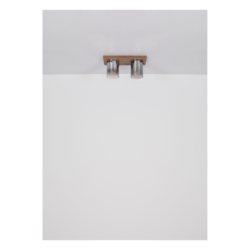 Globo - Plafoniera da soffitto 2xE27/40W/230V 16x41 cm