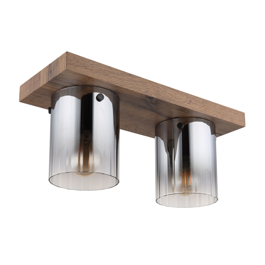 Globo - Plafoniera da soffitto 2xE27/40W/230V 16x41 cm