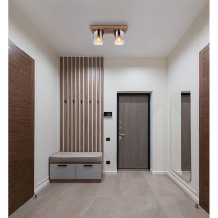 Globo - Plafoniera 2xE27/40W/230V