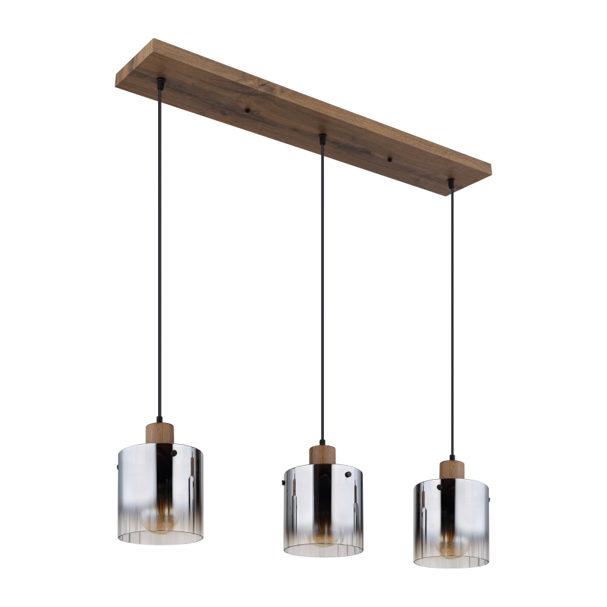 Globo - Lampadario a sospensione con cavo 3xE27/60W/230V