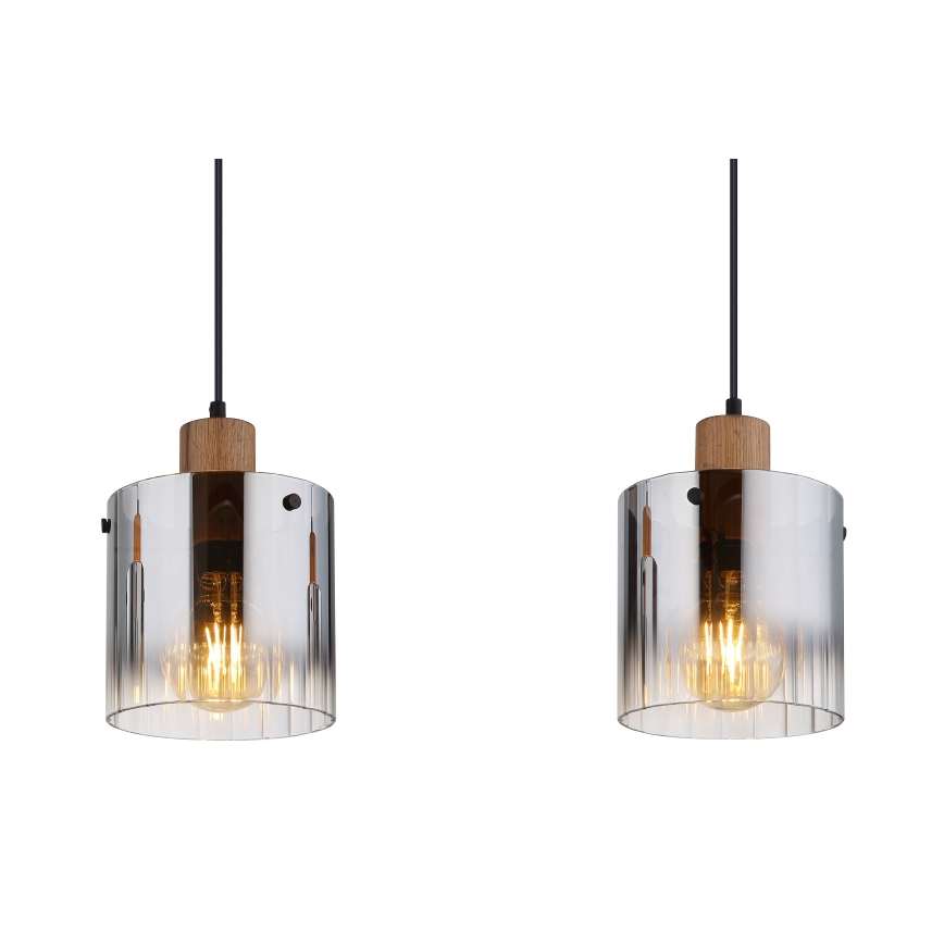 Globo - Lampadario a sospensione con cavo 3xE27/60W/230V