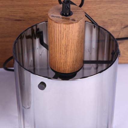 Globo - Lampadario a sospensione con cavo 3xE27/60W/230V