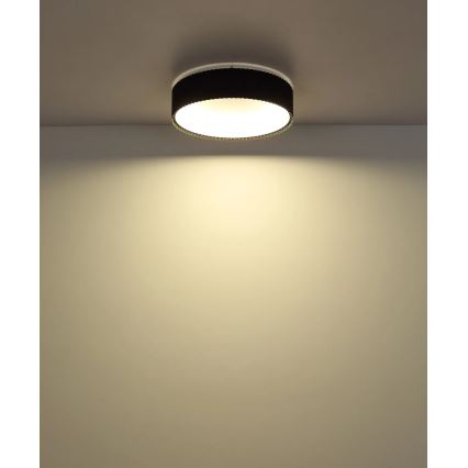 Globo - Plafoniera LED/45W/230V 2700/4000/6000K Ø 46 cm nero