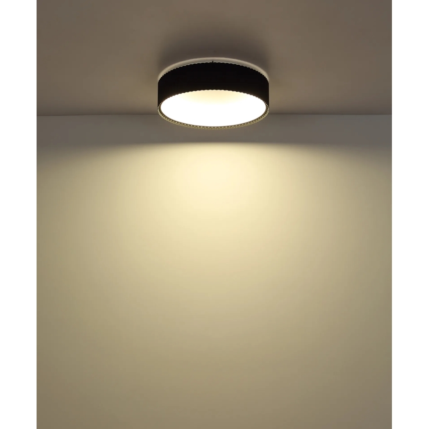 Globo - Plafoniera LED/45W/230V 2700/4000/6000K Ø 46 cm nero