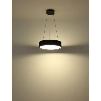 Globo - Lampadario LED a sospensione su cavo LED/45W/230V 2700/4000/6000K Ø 46 cm nero